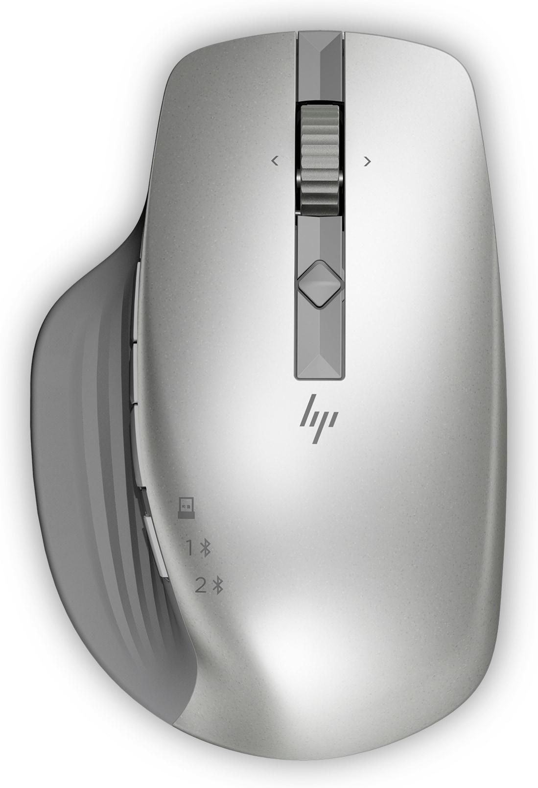 HP 1D0K9AA#ABB 930 Creator Wireless Mouse – 3000 DPI, 7 Programmable Buttons, Silver