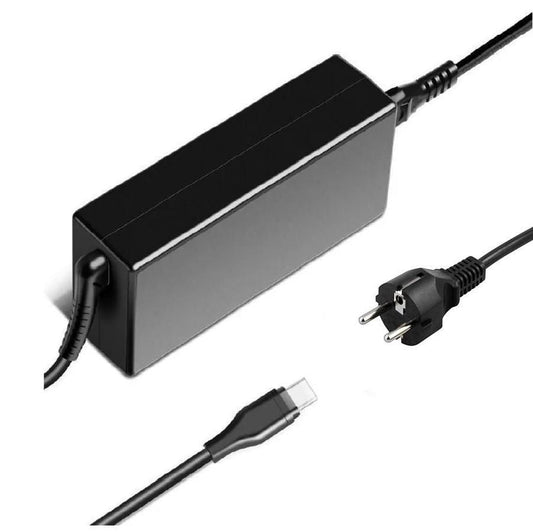 CoreParts MBXUSBC-AC0008 45W USB-C Power Adapter – USB PD, EU Plug, CE Certified, Black