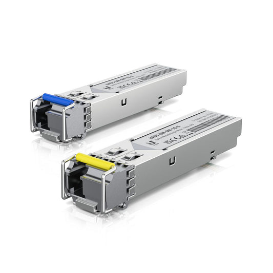 Ubiquiti UACC-OM-SM-1G-S-2 SFP Module 1.25Gbps LC Single-Mode 3km 2-Pack