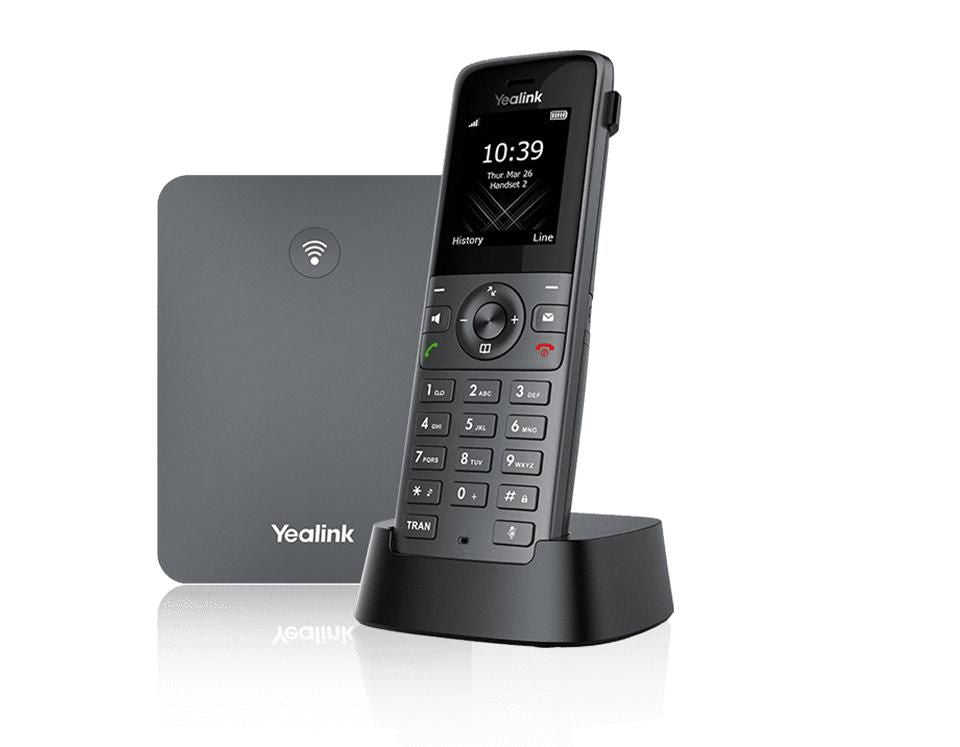 Yealink W73P IP DECT Phone – Wireless Handset, 1.8" Display, HD Audio