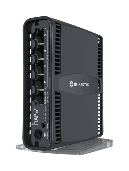 MikroTik C52IG-5HAXD2HAXD-TC Dual-Band AX Wireless Router – 864MHz, 1GB RAM