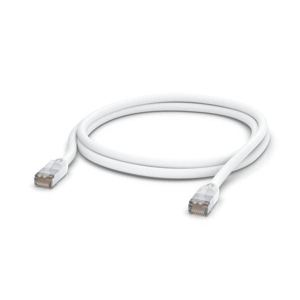 Ubiquiti UACC-CABLE-PATCH-OUTDOOR-2M-W Cat5e Outdoor Shielded Network Cable 2m White STP RJ45