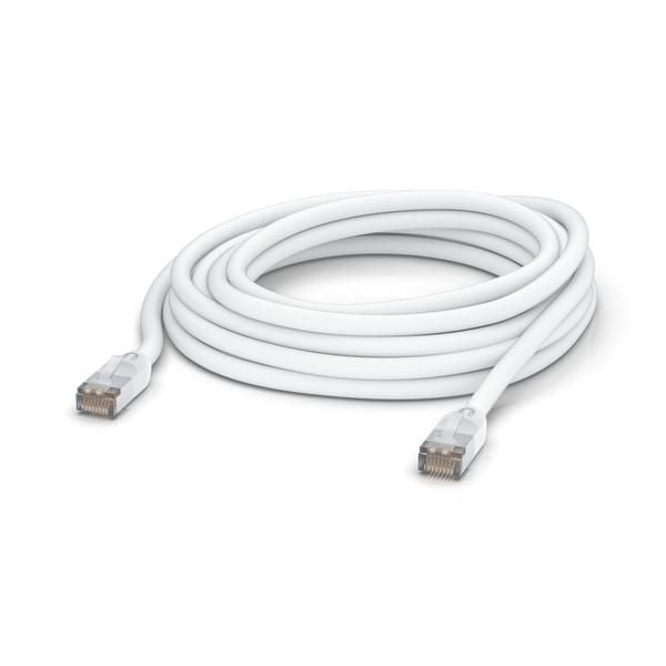 Ubiquiti UACC-CABLE-PATCH-OUTDOOR-8M-W Cat5e Outdoor Shielded Network Cable 8m White Weatherproof