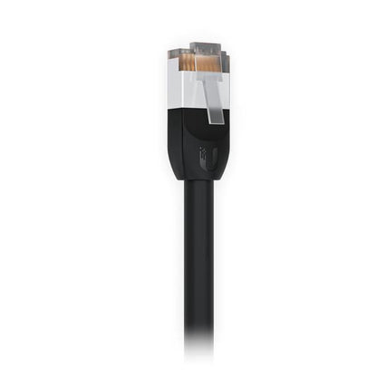 Ubiquiti UACC-CABLE-PATCH-OUTDOOR-2M-BK Cat5e Outdoor Network Cable 2m STP RJ45 Black Weatherproof