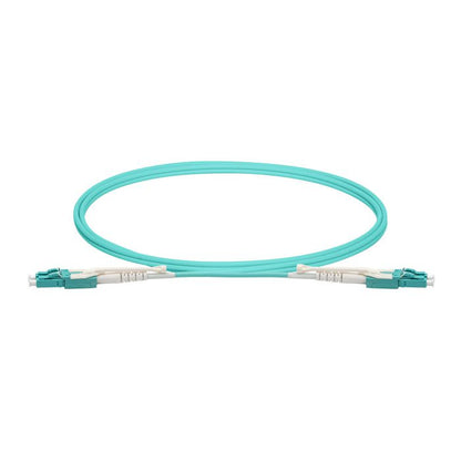 Lanview LVO231510 LC Uniboot Duplex OM3 Fibre Patch Cable – 10m 3mm LSZH Blue Jacket