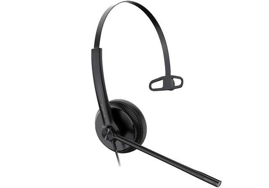 Yealink YHS34 MONO Professional Mono Wired Headset – Lightweight & Comfortable