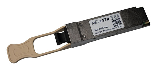MikroTik XQ+85MP01D QSFP28 100G SFP Transceiver Module – 850nm, 100m, MTP/MPO