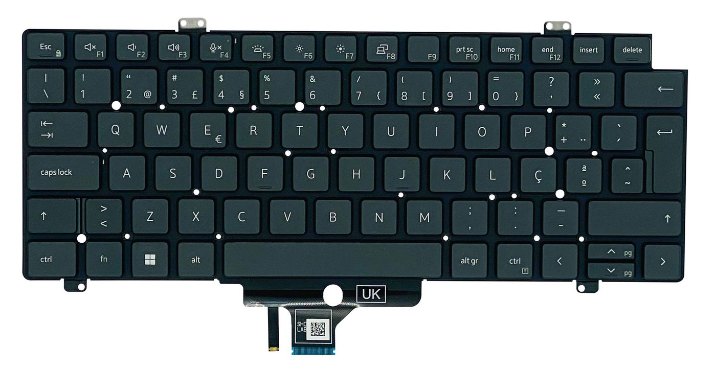 Dell JMCWC Keyboard – Internal Portuguese 80-Key Backlit