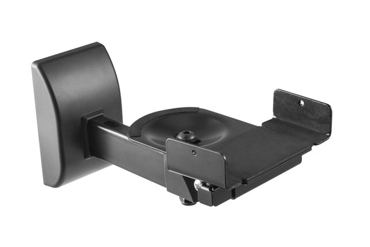 Vivolink VLMSP15 Speaker Mounts – Wall Black 15kg Tilt Swivel Set