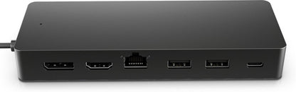 HP 50H98AA#ABB Universal USB-C Multiport Hub – 7-Port, Dual 4K, 65W Power Delivery
