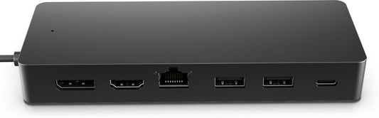 HP 50H98AA#ABB Universal USB-C Multiport Hub – 7-Port, Dual 4K, 65W Power Delivery