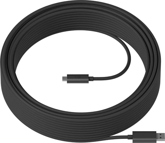 Logitech 939-001799 Strong USB Cable – 10m USB 3.2 Gen 2 Graphite