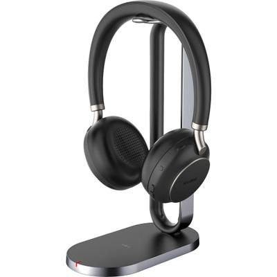 Yealink 1208625 BH76 Wireless Headset – Bluetooth, USB-A, Active Noise Cancelling, Black