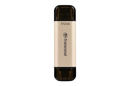Transcend TS512GJF930C USB Flash Drive – 512GB, USB 3.2 Gen 1, Type-A/Type-C, 420MB/s