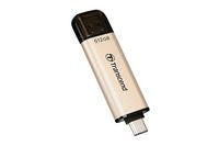 Transcend TS512GJF930C USB Flash Drive – 512GB, USB 3.2 Gen 1, Type-A/Type-C, 420MB/s