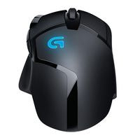 Logitech 910-004068 G402 Hyperion Fury Gaming Mouse – USB, 8 Buttons, 4000 DPI