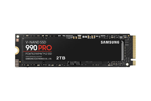 Samsung MZ-V9P2T0BW 990 PRO 2TB M.2 PCIe 4.0 NVMe SSD – V-NAND MLC