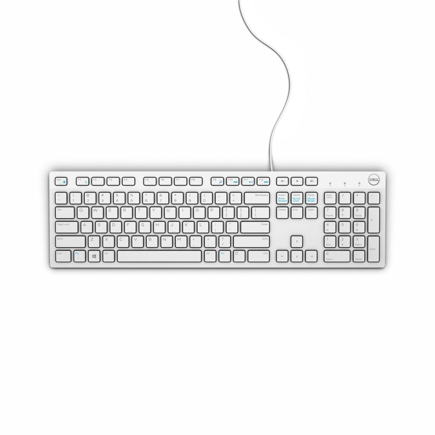 Dell 580-ADGM Keyboard – Wired USB UK Layout