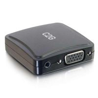 Raritan 84010 Video Converter – VGA + 3.5mm to HDMI Adapter, 1080p, Plug & Play