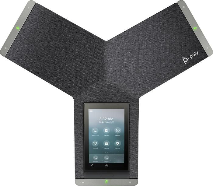 Poly 2200-86590-019 Meeting Room Speakerphone – LCD, Bluetooth, Wi-Fi, USB