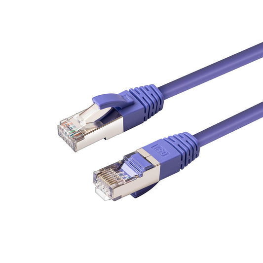 Microconnect Cat6 S/FTP Network Cable 2m – Purple, LSZH, RJ-45, High-Speed