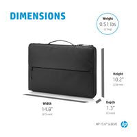 HP 14V33AA Sleeve Case – 15.6" Water-Resistant Ultra-Padded Black