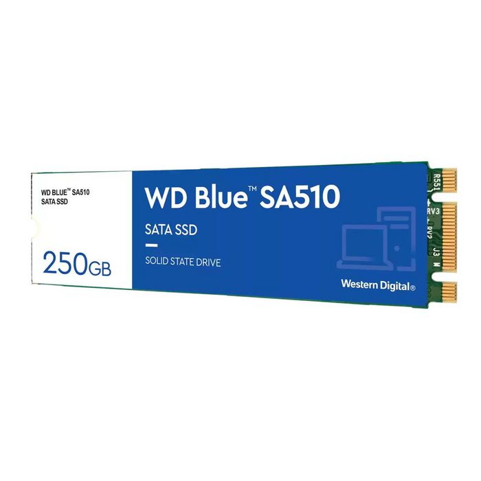 Western Digital WDS250G3B0B-00AXS0 250GB M.2 SATA III Internal SSD – 555MB/s Read, 440MB/s Write