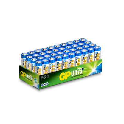GP 151381 Household Batteries – AA Alkaline 1.5V 40-Pack Multicolour