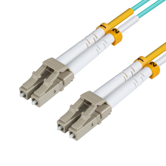Microconnect FIB442003 3m OM3 LC-LC Duplex Fibre Optic Cable – Blue, LSZH