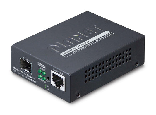 Planet GT-915A Managed SFP Gigabit Ethernet Network Media Converter