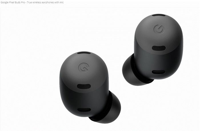 Google GA03201-DE In-Ear Bluetooth Headset – Noise Cancelling, Charcoal