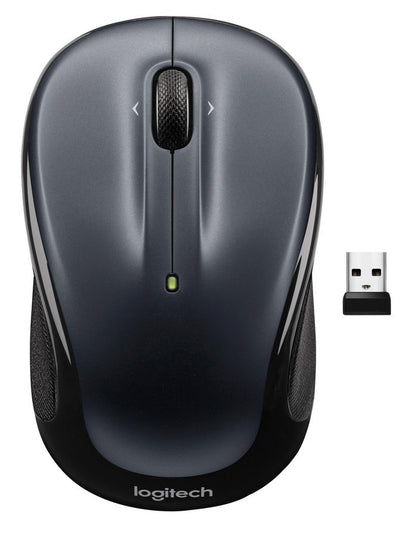 Logitech 910-006812 Wireless Mouse – 2.4GHz, 5 Buttons, Optical, Black