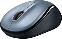 Logitech 910-006813 Wireless Mouse – 2.4GHz, 5 Buttons, Optical, Black/Grey