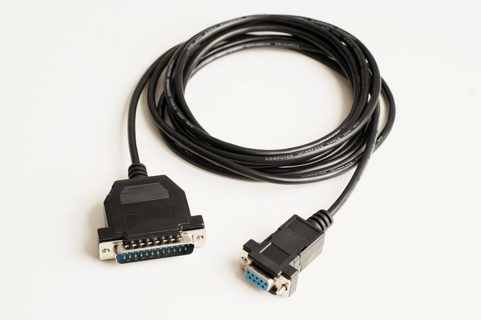 MicroConnect IBM029B-1,8 Serial Cable DB9 to DB25 F/M 1.8m Black