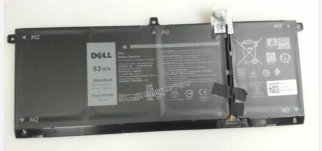 Dell 9077G Battery – 53WHR 4-Cell Lithium Ion Replacement