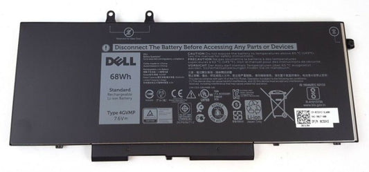 Dell C5GV2 Battery – 68Wh 4-Cell Lithium-Ion 7.6V 8500mAh