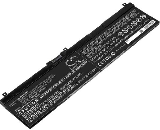 Dell 7M0T6 Battery – 6-Cell 97Wh Lithium Ion Black