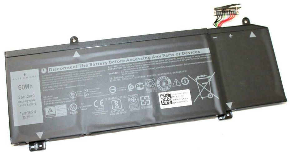 Dell 8622M Battery – 60Wh 4-Cell Lithium-Ion