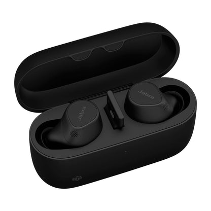 Jabra 20797-999-999 Evolve2 Buds USB-A MS True Wireless Headset with ANC – Black