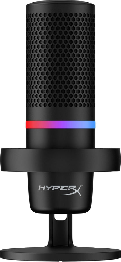 HP 4P5E2AA HyperX DuoCast USB Microphone – Black RGB 24-bit 96kHz