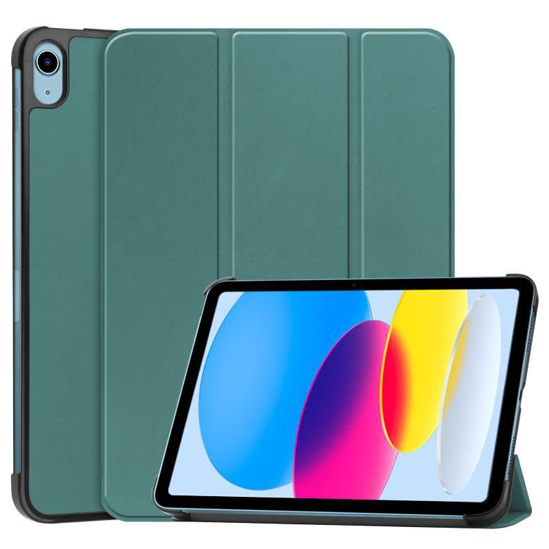 CoreParts TABX-IP10-COVER8 Tablet Case – Flip Case 10.9" Green Faux Leather