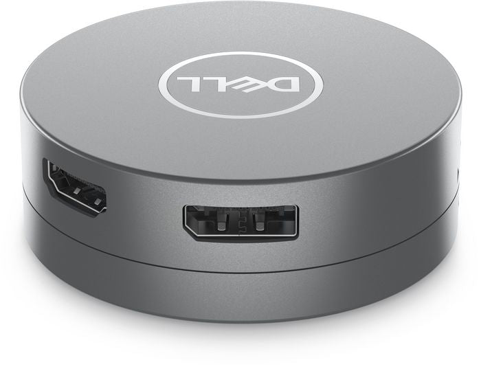 Dell 5H1R0 6-in-1 Multiport Adapter – USB-C, HDMI 2.0, DisplayPort, RJ-45, 90W