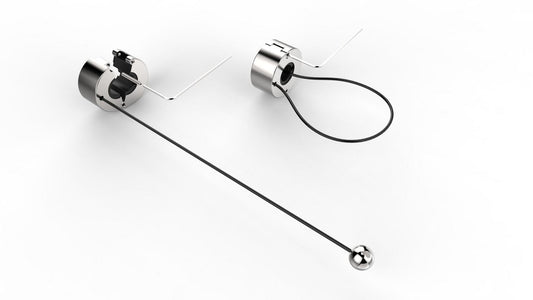 Vivolink PROADRING-S-WIRE Steel Cable Lock – Black, Hex Key, RoHS Certified