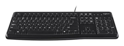 Logitech 920-002501 Keyboard – Wired Full-Size UK Layout, Durable Design