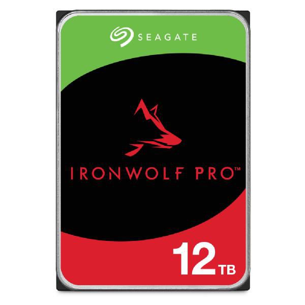 Seagate ST12000NT001 IronWolf Pro 12TB 7200RPM 3.5" SATA III HDD – 256MB Cache