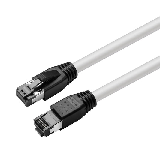 Microconnect Cat8.1 S/FTP Network Cable 3m – White, RJ-45, 40Gbps, LSZH