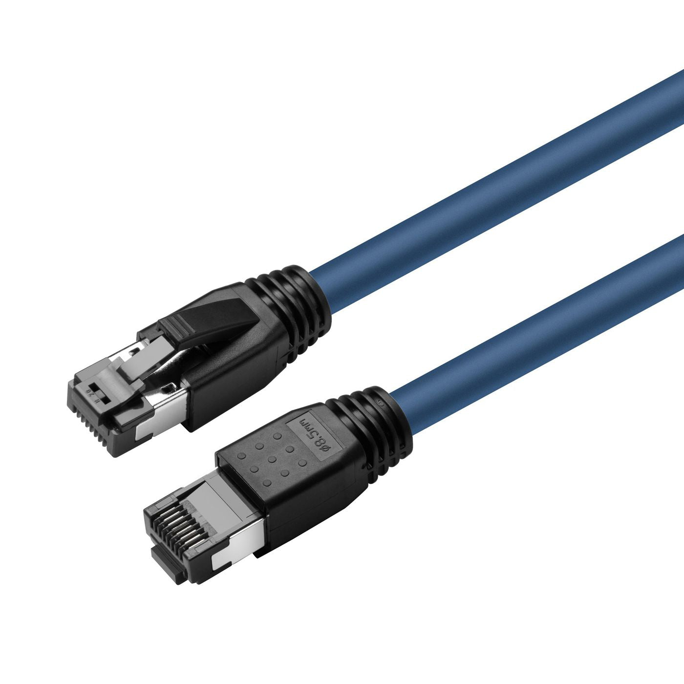 Microconnect Cat8.1 S/FTP Network Cable, 5m Blue – RJ-45, 40Gbps, LSZH, Gold-Plated