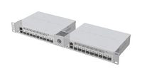 MikroTik RMK-2/10 Mounting Bracket – 1U 19" Rack Mount Kit White