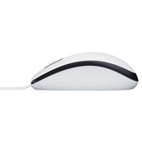 Logitech 910-006764 M100 Corded Mouse – USB Optical Ambidextrous 1000 DPI White