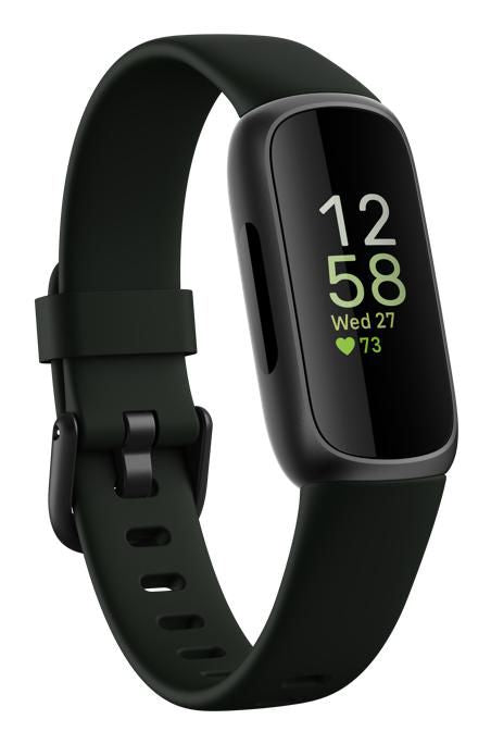 Fitbit FB424BKBK Inspire 3 Activity Tracker – Black, Waterproof, Touchscreen